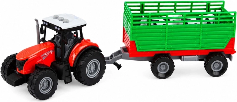 Detachable trailer for animal transport