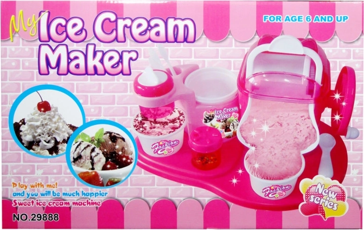 Kids’ Ice Cream Set with Maker