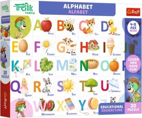 Пъзел Edu азбука 30 части