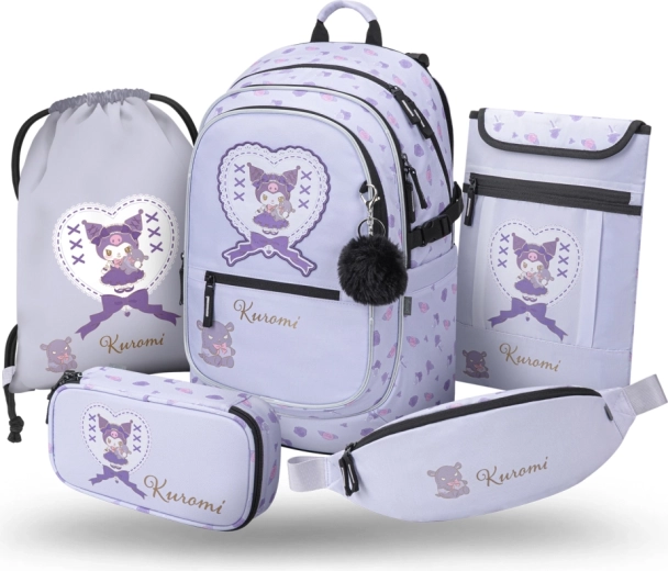 Baagl училищен комплект 5 части Core Kuromi Sweet One