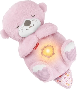 Fisher-Price гушкаща успокояваща видра за бебета