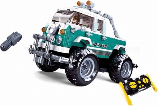 Sluban Power Bricks Monster SUV remote-controlled RC 2.4 GHz building set