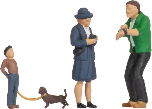 Noch Funny-Scenes Bad Parking – figures for H0 model railway