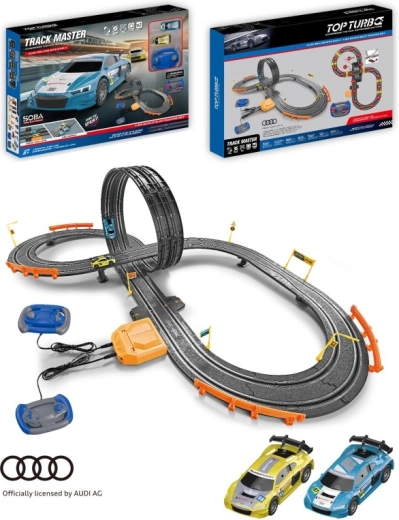 Audi Battery-Powered Slot Car Track 110 × 80 cm