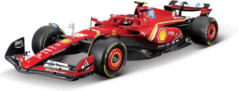 Bburago construction kit Ferrari SF24 1:24 – Carlos Sainz
