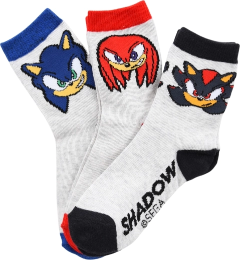 Комплект от 6 чифта детски чорапи Sonic the Hedgehog