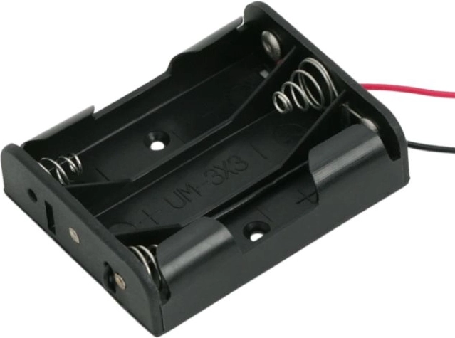 Holder for 3 AA Batteries with Cable