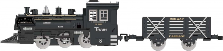 Train Set with Effects and 75 × 75 cm Track