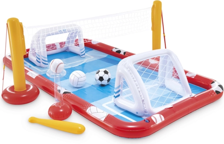 Надуваем воден игрален център Action Sport INTEX