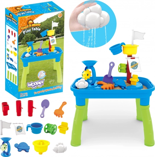 Детска игрална маса Woopie 2в1 за вода – пиратски кораб