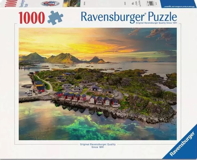 Пъзел Ravensburger Лофотите, Норвегия – 1000 части