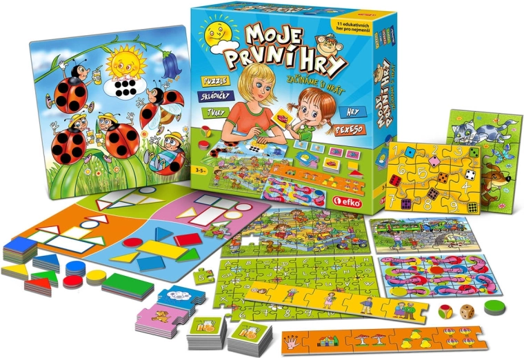 Efko Моите първи игри – комплект игри за най-малките деца