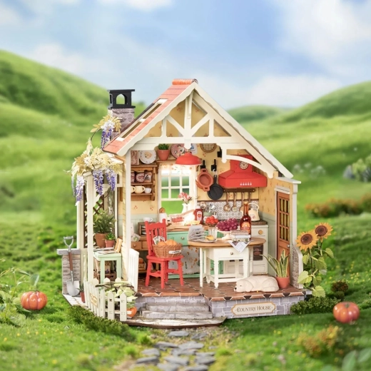 A garden and yard as part of the story