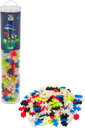 Plus-Plus Glow Mix 240 Pieces Tube