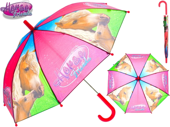 Детски чадър Horse Friends 70 × 60 см