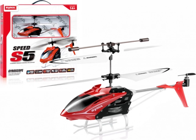 Remotely Controlled Helicopter Syma S5 Red