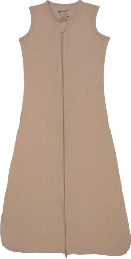 Lodger sleeveless sleeping bag Hopper Seersucker beige 86/98