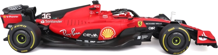 Authentic 1:10-scale Ferrari SF-23 replica