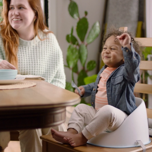 Comfortable mealtimes at the family table