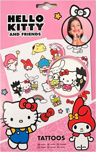 Hello Kitty временна татуировка