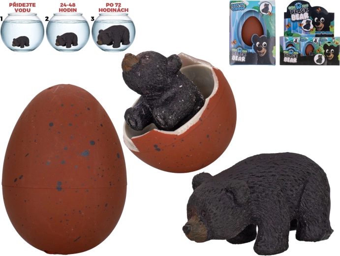 Hatching and Growing Black Bear – Interactive Water Egg