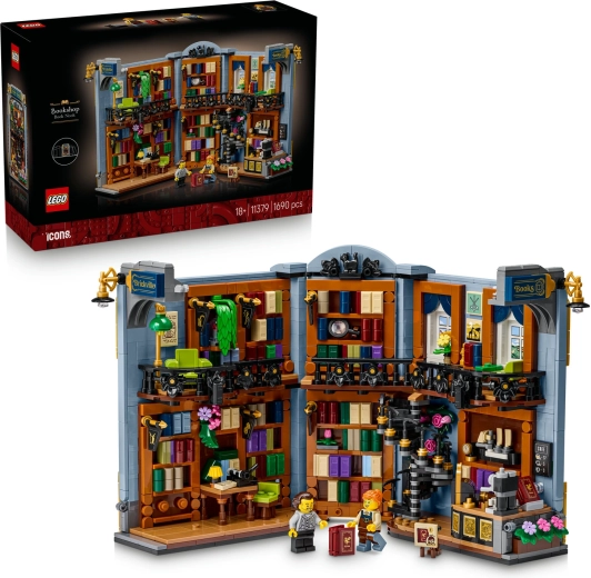 LEGO Icons Book nook: Книжарница