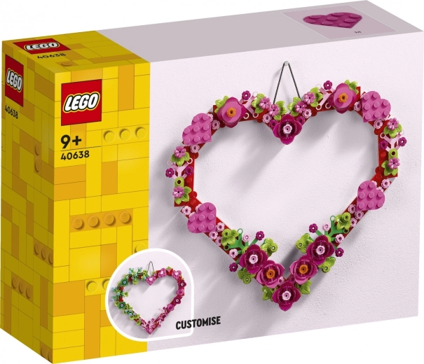LEGO украшение във формата на сърце