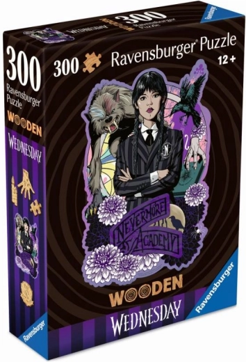 Дървен пъзел Wednesday 300 части Ravensburger
