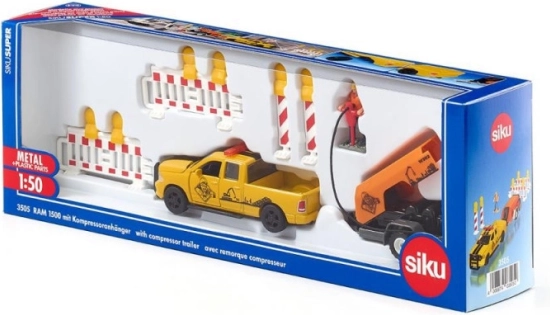 Siku RAM 1500 с компресор и принадлежности