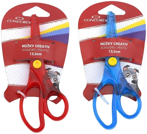 Concorde Creativ craft scissors 13.5 cm with a serrated edge