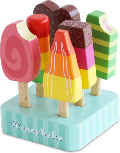 Le Toy Van комплект дървени сладоледи Honeybake