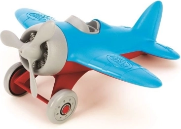 Детски самолет Green Toys син