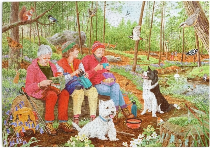House of Puzzles puzzle Tea Time 1000 pieces
