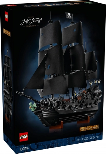 LEGO Icons пиратски кораб на капитан Джак Спароу