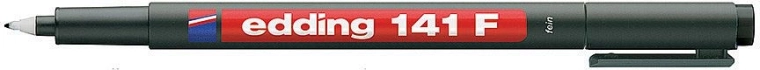 Перманентен маркер edding 141 F, черен