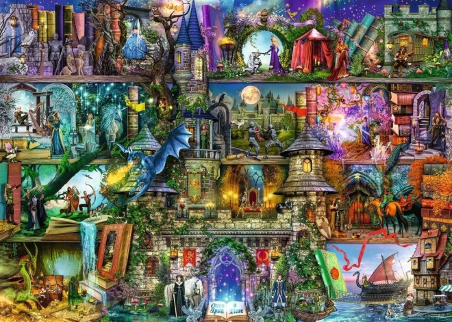 Ravensburger puzzle Myths and Legends 1000 pieces