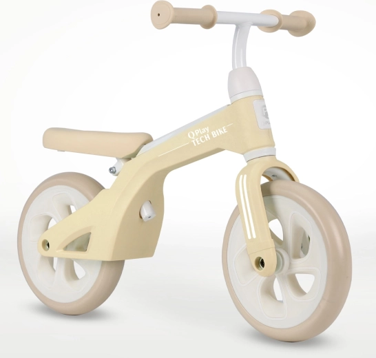 Qplay Tech cream 10" balance bike for children aged 2–4