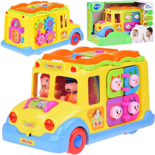 Cheerful Interactive Bus for Kids