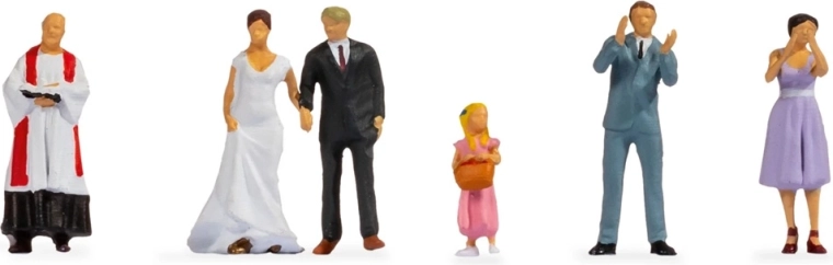 Noch Wedding Figurine Set