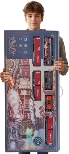 Long train consist and modular track
