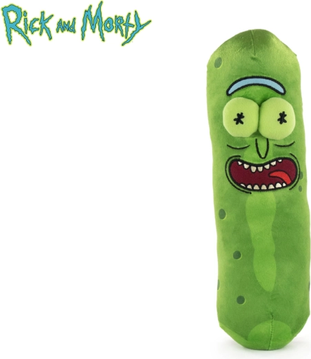 Плюшена играчка Pickle Rick 30 см – RICK A MORTY