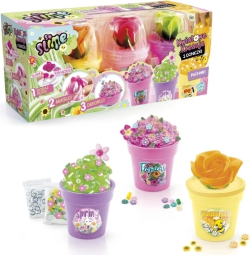 Epee So Slime Floral Creations – 3 Flower Pots
