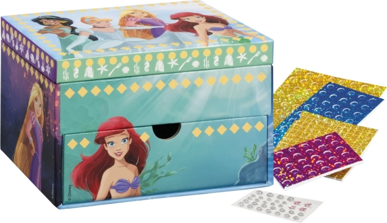 Кутия за бижута DISNEY PRINCESS – креативен комплект TOTUM
