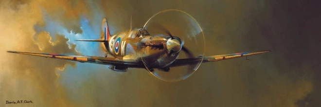 EUROGRAPHICS panoramic puzzle Spitfire – 1000 pieces