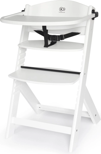 Kinderkraft столче за хранене Enock White