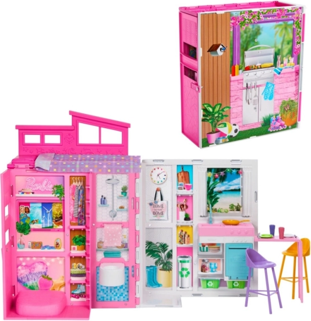 Уютна къщичка Barbie с обзавеждане