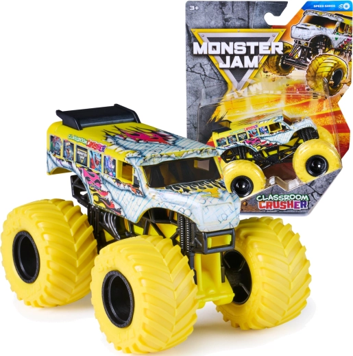 Monster Jam monster truck Classroom Crusher 1:64 (серия 46) - 1 брой