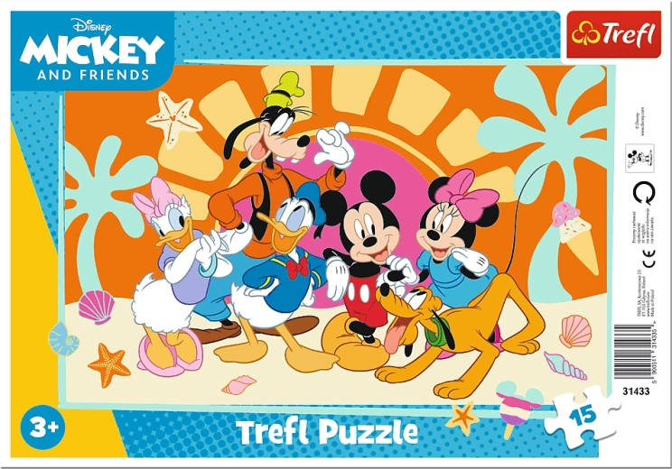 Puzzle MICKEY AND FRIENDS 15 pieces
