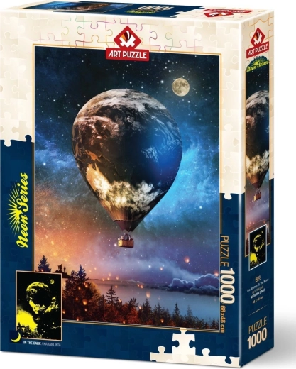 Glow-in-the-dark Puzzle Journey to the Moon 1000 Pieces
