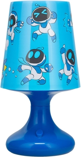 Astrobot desk LED lamp with color backlighting